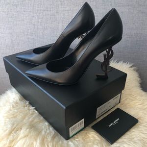 Saint Laurent OPYUM Bronze Gold Heel Pump